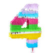 Picture of PINATA DIGIT 4 PASTEL 50X35X7.5CM